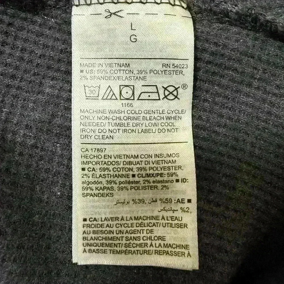 Old Navy Cactus Print Thermal Top - Picture 5 of 6